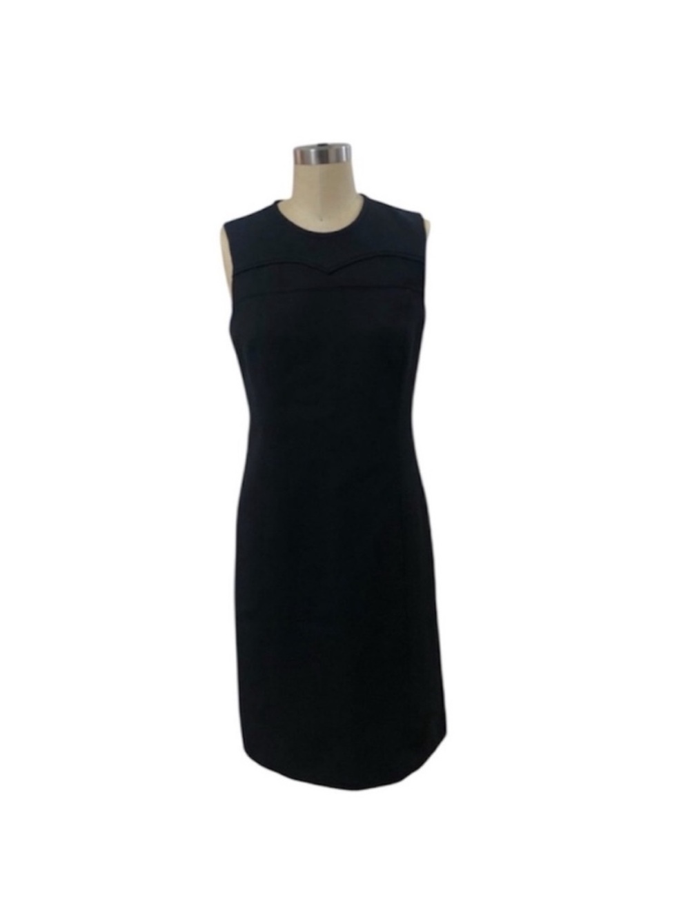 TORY BURCH Elegant Black Sleeveless Dress sz6 classic Midi black special events